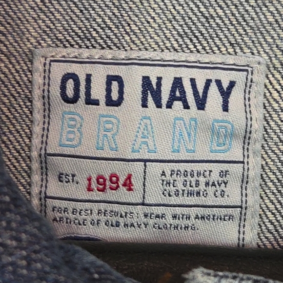 Old Navy Womens Denim Jacket Size M - Picture 2 of 7